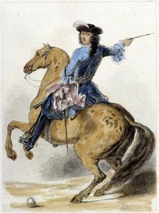 Portrait of Louis XIV (1638 - 1715), King of France by French School