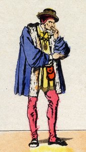 Portrait of Louis XI (1423-1483), King of France. by French School