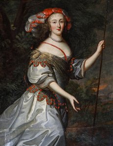 Portrait of Lucie de Tourville by French School