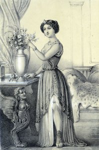 Portrait of Mademoiselle de Fontenay or Teresa Cabarrus, known as Madame Tallien - in 