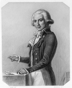Portrait of Marguerite Elie Guadet, French Politician. In L