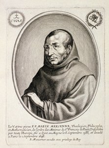 Portrait of Marin Mersenne (1588-1648) by French School