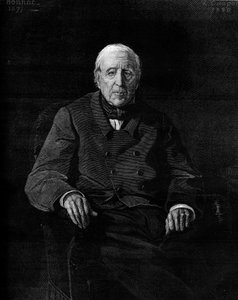 Portrait of Marthe Camille Bachasson, Count of Montalivet (1801-1880), French politician. Engraving in 