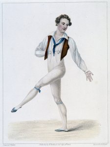 Portrait of Monsieur Le Blond in the Ballet of the Assumed Peasant by French School