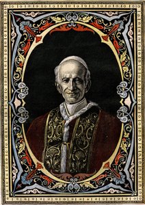 Portrait of Pope Leon XIII (Giacchino Pecci) by French School