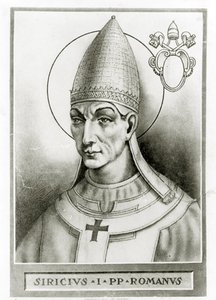 Portrait of Pope Siricius, c.1835
