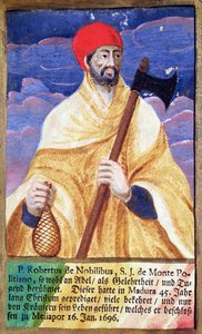 Portrait of Roberto de Nobili by French School