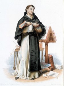 Portrait of Saint Bernard de Clairvaux (San Bernardo di Chiaravalle) (1090 - 1153) - in 