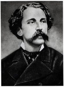 Portrait of Stephane Mallarme, c.1873 by French School