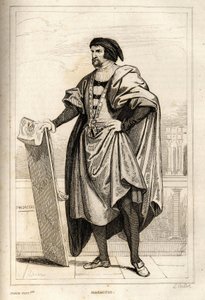 Portrait of Tommaso di Giovanni Cassai, known as Masaccio by French School