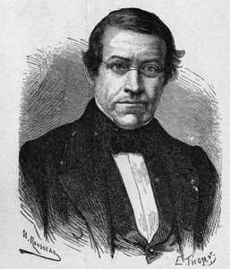 Portrait of Wheatstone (1802 - 1875), Inventor in the Field of Telegraphy - in Album of Science; Illustrious Scientists; Great Discoveries 1896 by French School
