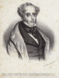 Portrait of Vicomte de Chateaubriand by French School