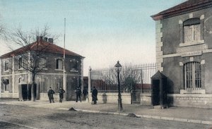 Postcard depicting the Barracks at Besancon, c. 1900