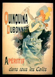 Poster advertising Quinquina by Dubonnet
