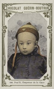 Puyi, Emperor of China by French School