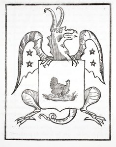 Poule Noire, Frontispiece, The Red Dragon by French School