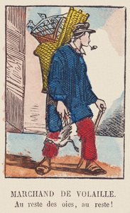 Poultry merchant. To the rest of the geese, to the rest!, around 1819