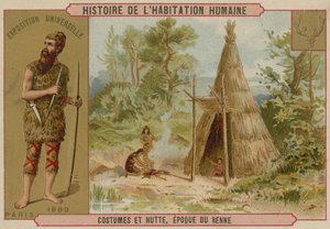 Prehistoric Costume and Hut