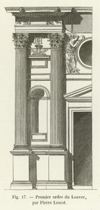 First order of the Louvre, by Pierre Lescot by French School