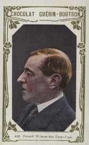 President Wilson of the United States by French School