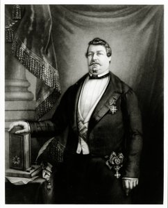 Prince Lucien Murat as Grand Master of the Grand Orient de France, c.1855 by French School