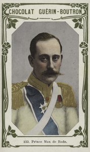 Prince Max of Baden by French School
