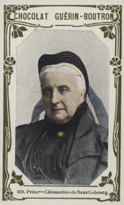 Princess Clementine of Saxe-Coburg by French School