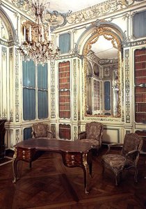 Private study of Dauphin Louis of France (1729-65) later a library