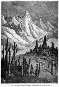 Imaginary Projection of a Venus Landscape - in 