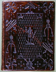 Psalter of David, bound for a member of the Compagnie des Confreres de la Mort by French School