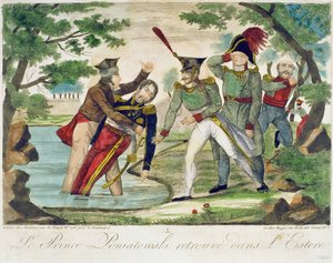Pulling Prince Joseph Poniatowski from the Elstera River