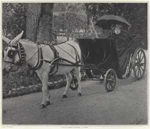 Queen Victoria in Cimiez