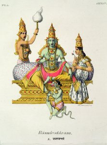 Rama, Engraved by du Bouisi