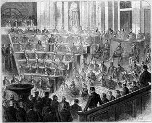 Reception of Henri Lacordaire at the Academy Francaise, January 24