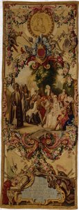 Regence Gobelins tapestry with the story of Don Quixote, 1717-18