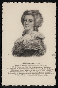 Queen Marie-Antoinette by French School