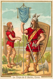 Relic of the Cloak of St Martin of Tours, Time of Clovis I by French School