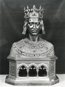 Reliquary bust of St. Louis by French School