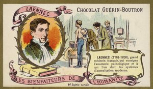 Rene Laennec, French doctor and inventor of the stethoscope