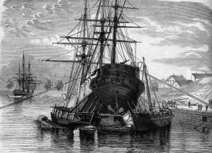 Repair of a Ship (the Steamer 