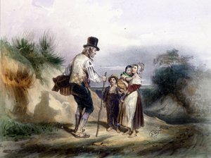 Reproduction of a painting by Grenier by French School