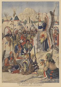 Revolt by the Apaches in Arizona