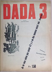 Revue Dada no.3, December 1918 by French School