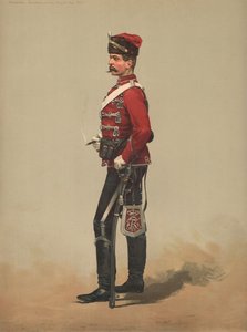 Captain, Brandenburg Hussars, Regiment No 3 by French School