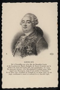 King Louis XVI by French School