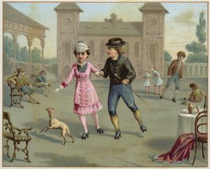 Roller Skating by French School