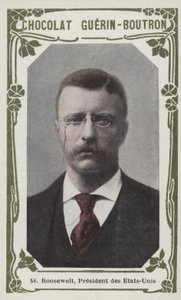 Roosevelt, President of the United States by French School