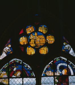Rose window, c.1560 by French School