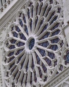 Rose window from the west facade