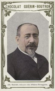 Minister of Foreign Affairs Rouvier